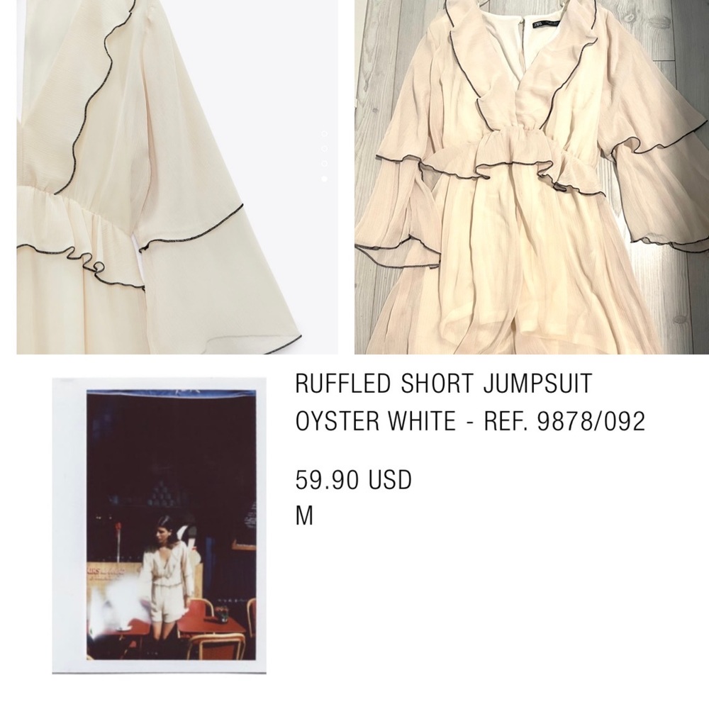 Zara Ruffle Romper - Picture 2 of 2